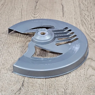 NKD 125 GRIS protector de disco 27,5 cm plastico GL