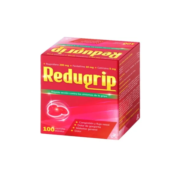 REDUGRIP X 100 CAPSULAS BLANDAS