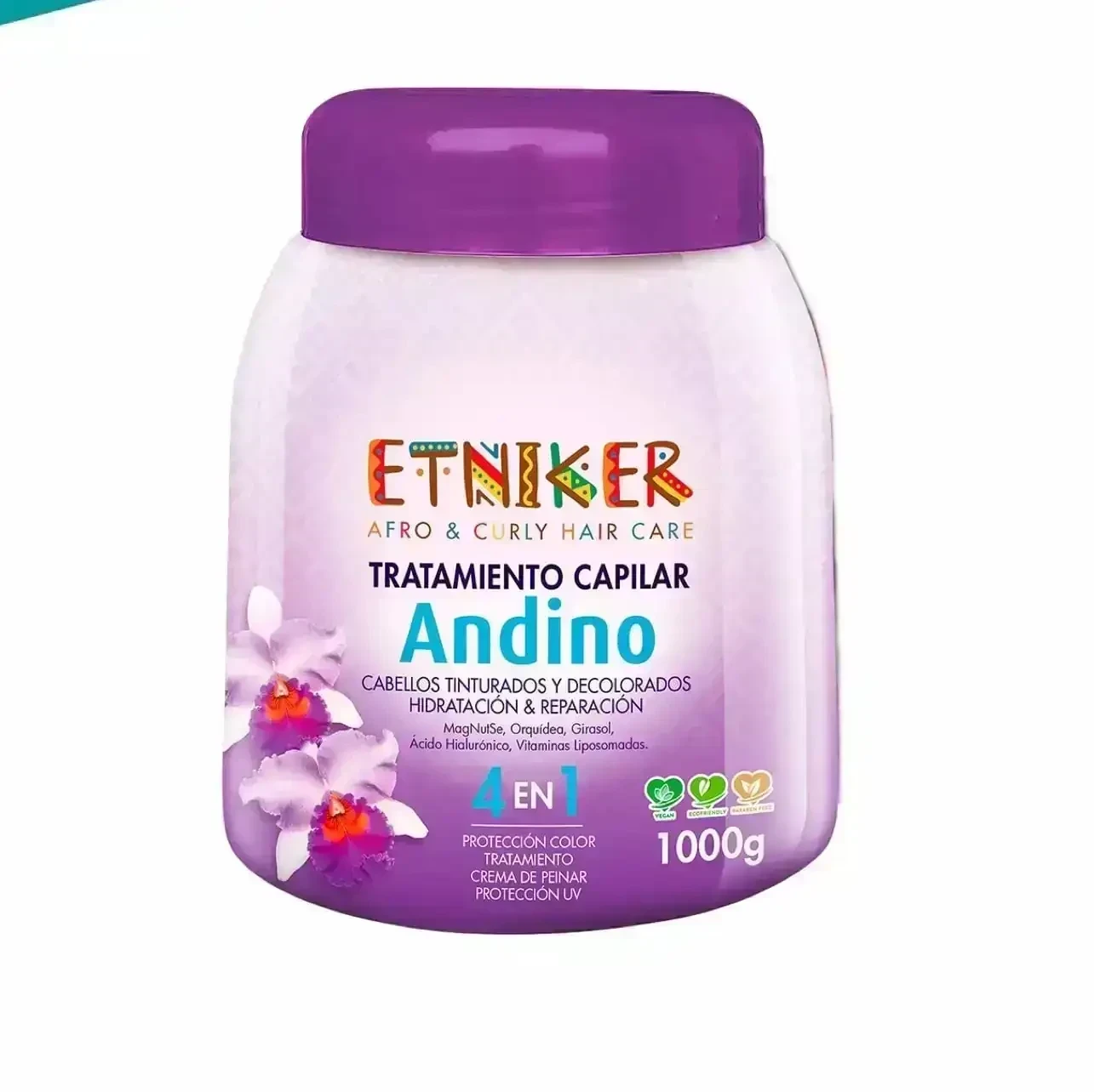 Tratamiento capilar andino 4 en 1