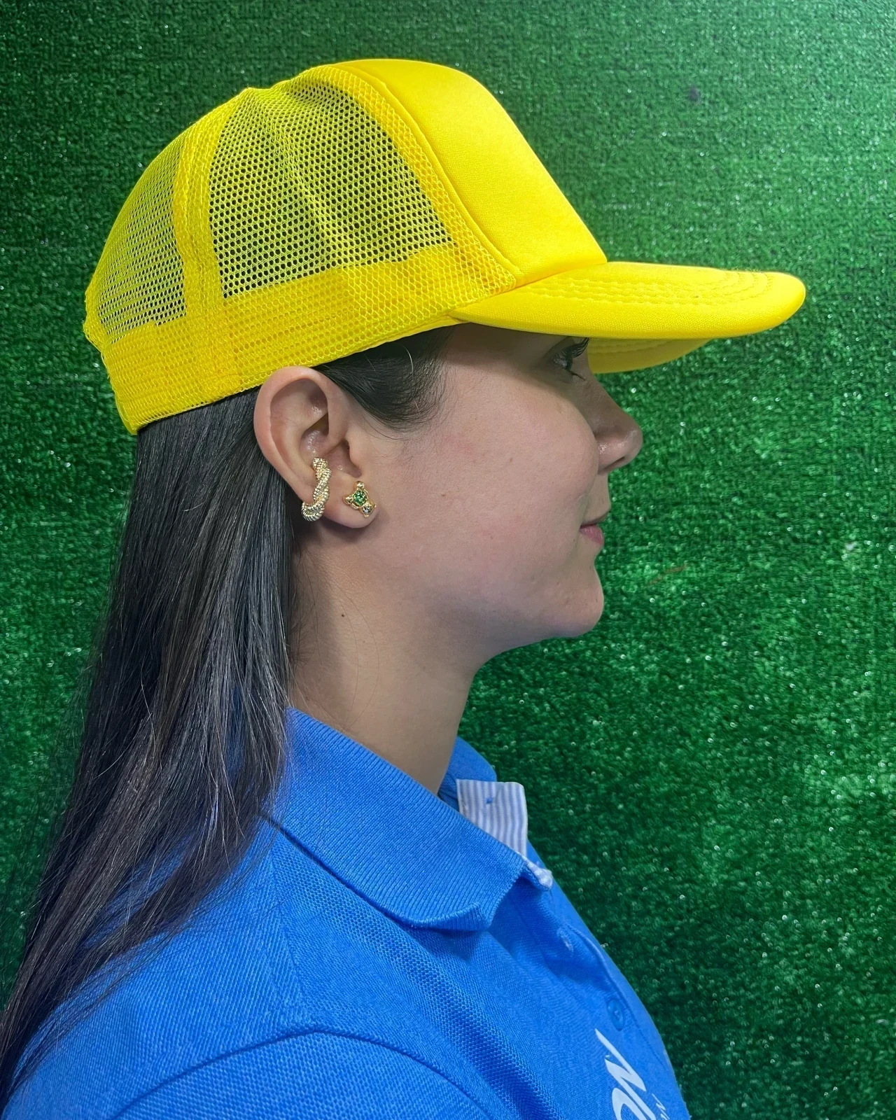Gorra En Malla Unicolor 3