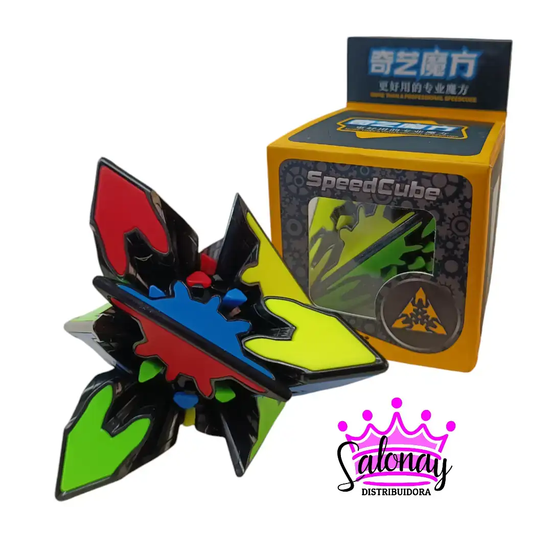 Gear Pyraminx QiYi Base Negra  4