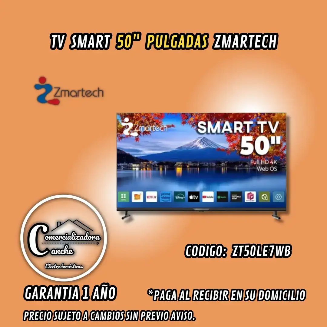 TV SMART 50" ZMARTECH