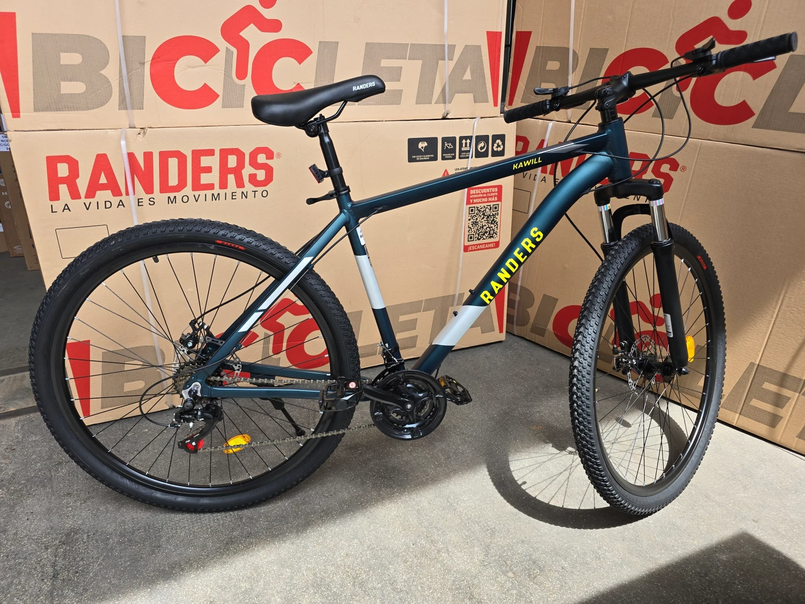 🚲BICICLETA RANDERS 21 VELOCIDADES CAMBIOS SHIMANO  2
