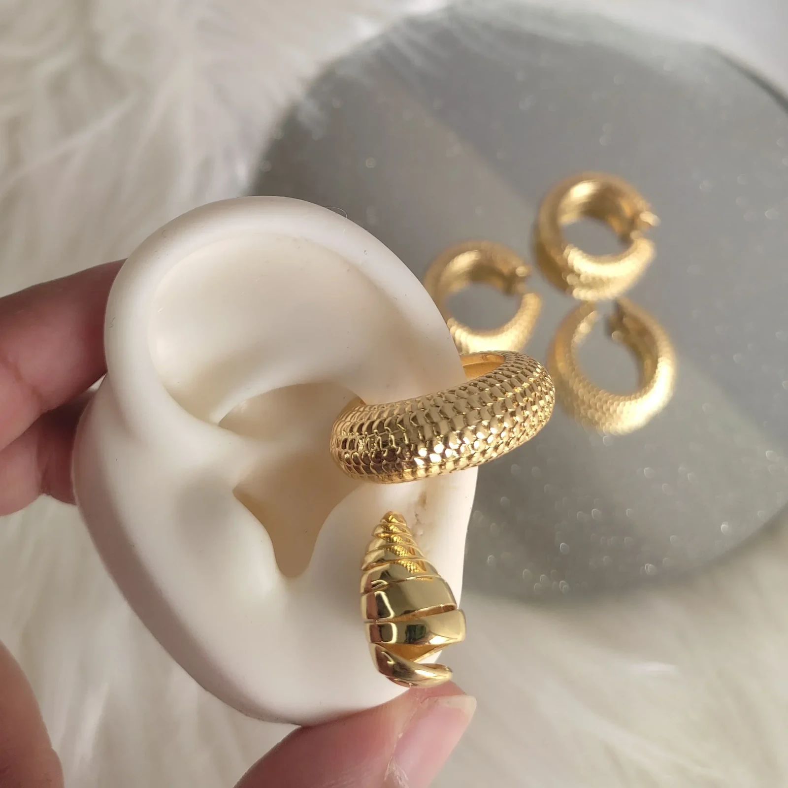 EARCUFF MAXI TEXTURAS 3