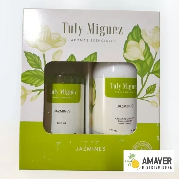 CREMA CUERPO 200ML + PERFUME JAZMINES 100ML 