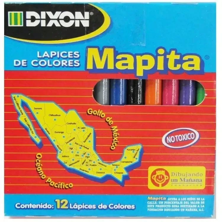 Mapita 12 colores cortos  2