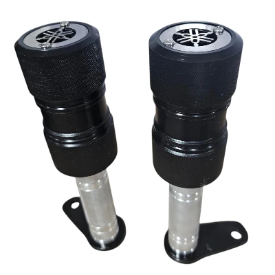 Slider defensa YAMAHA DF XTZ 125 / DF XTZ 150 (par) brazo 24cm x 6cm MF