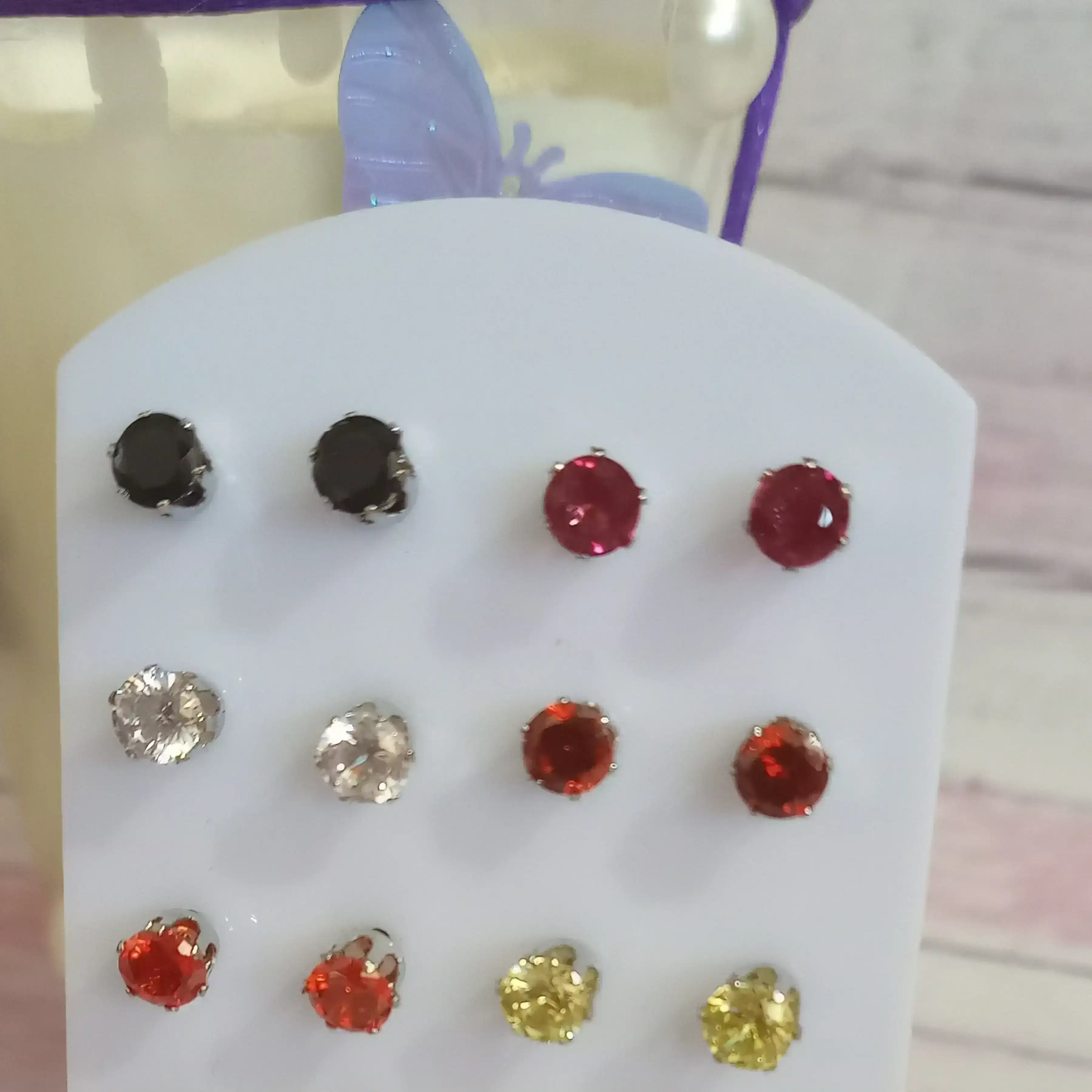 Aros pasantes con cubic😍😍😍😍 2