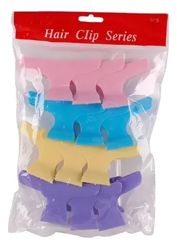 Broches de colores x12 