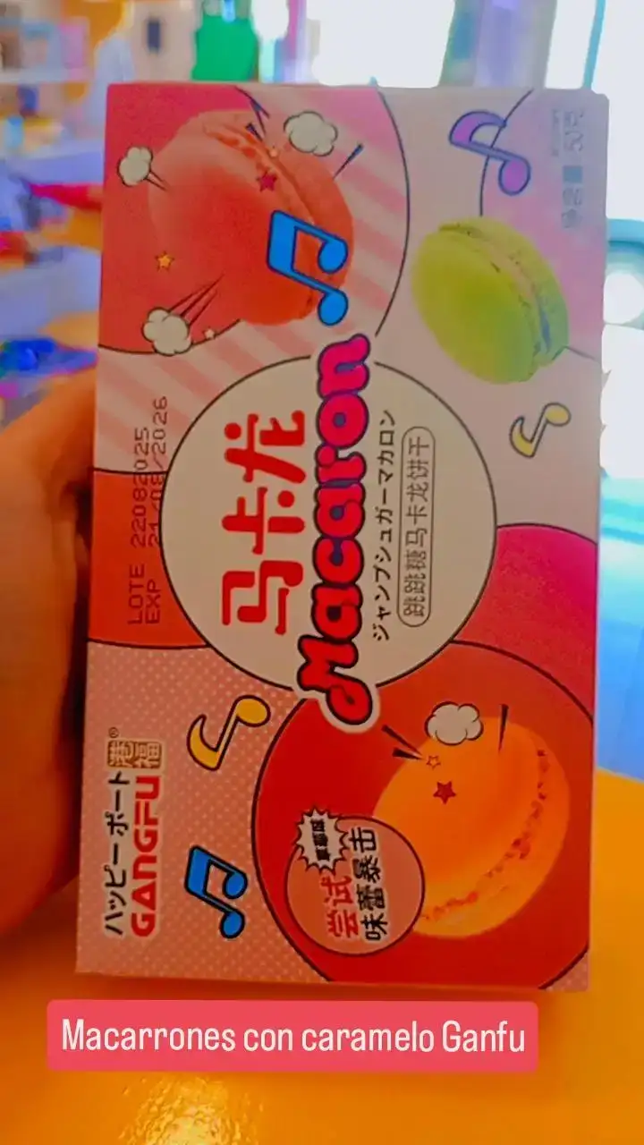 Macarron con caramelo GANFU