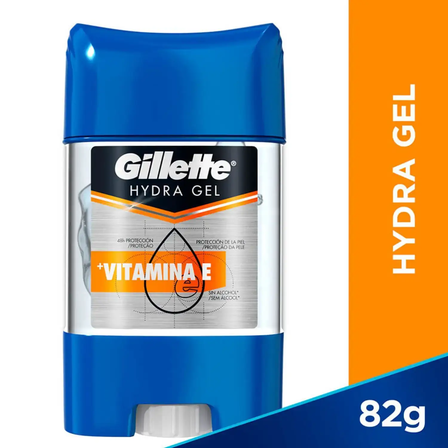 Antitranspirante Gillette Hydra Gel + Vitamina E 