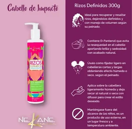 Crema fijafora de rizos definidos NEKANE 