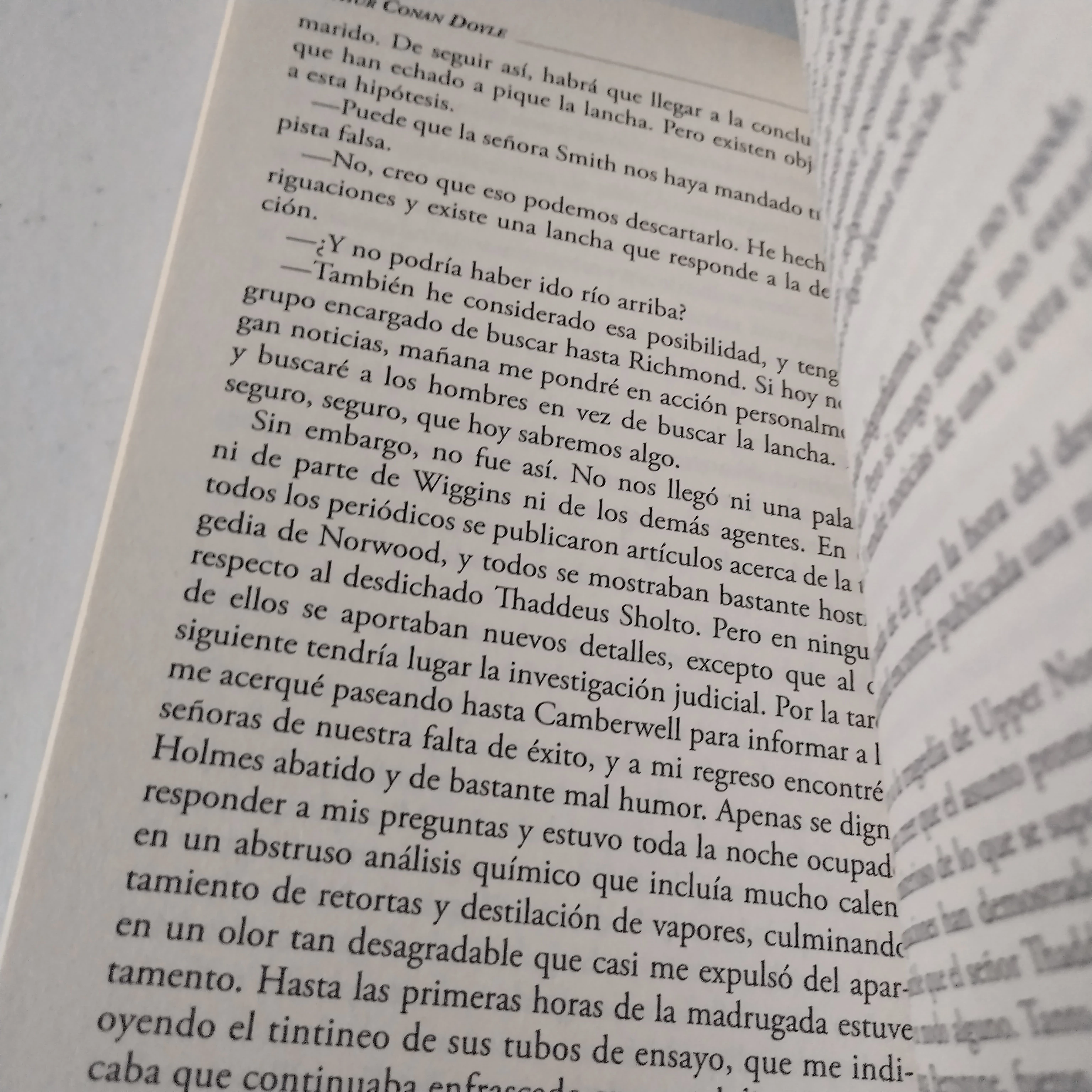 El signo de los Cuatro, Arthur Conan Doyle, nuevo 3