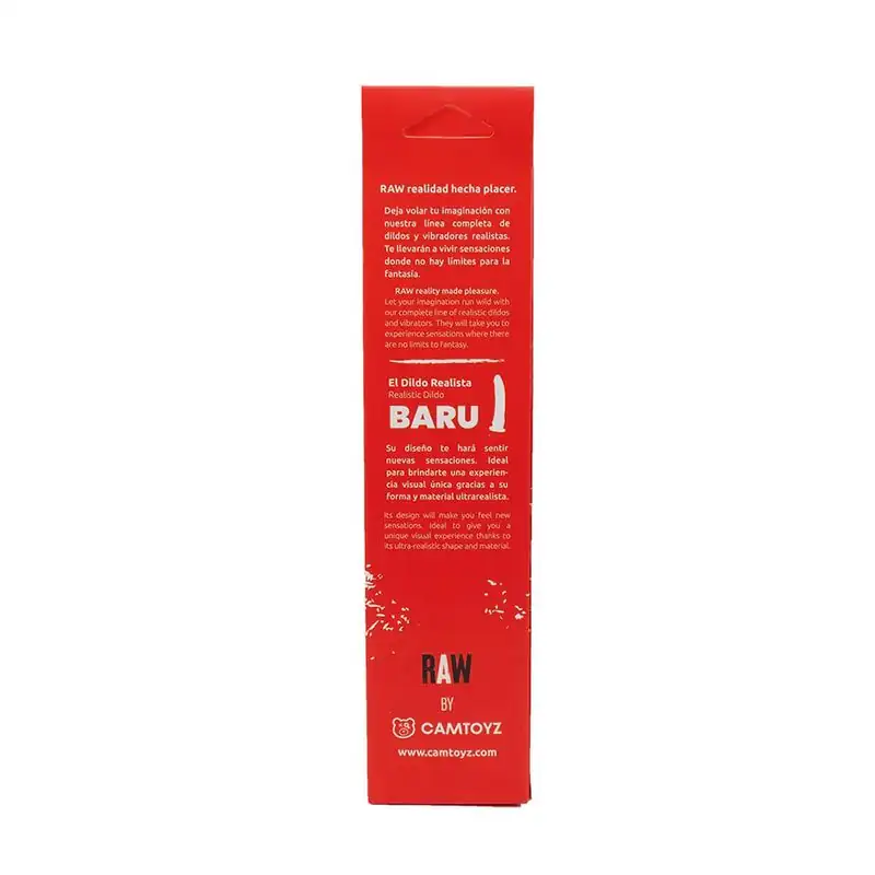 Raw Dildo Realista Baru 21 cm Piel 4