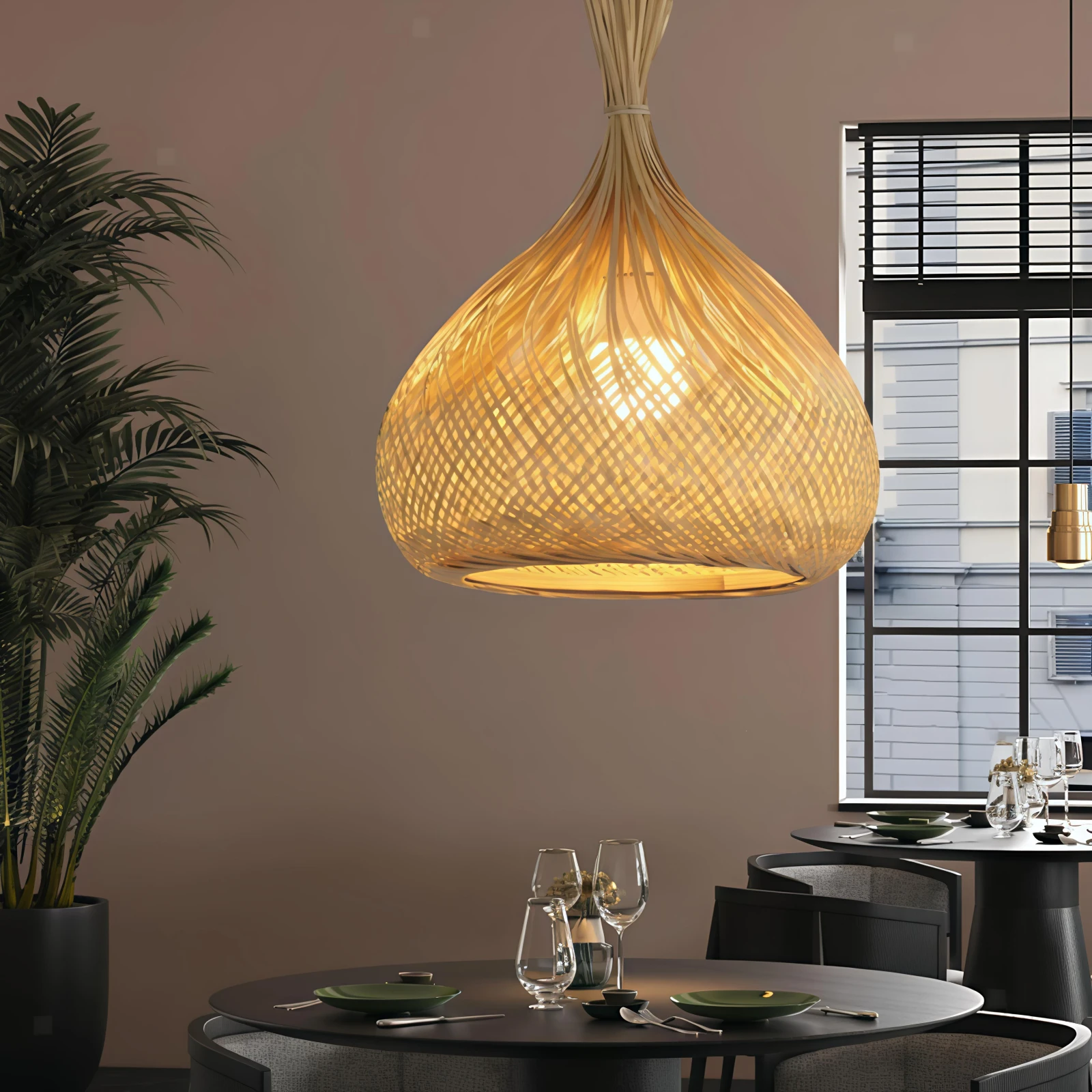 Lámpara Colgante Estilo Boho  3