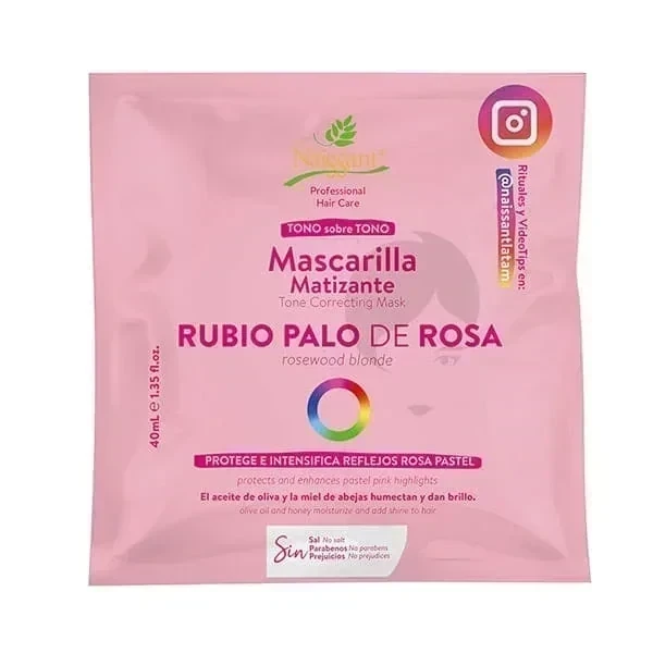 naissant mascarilla matizante sobre x40 palo de rosa