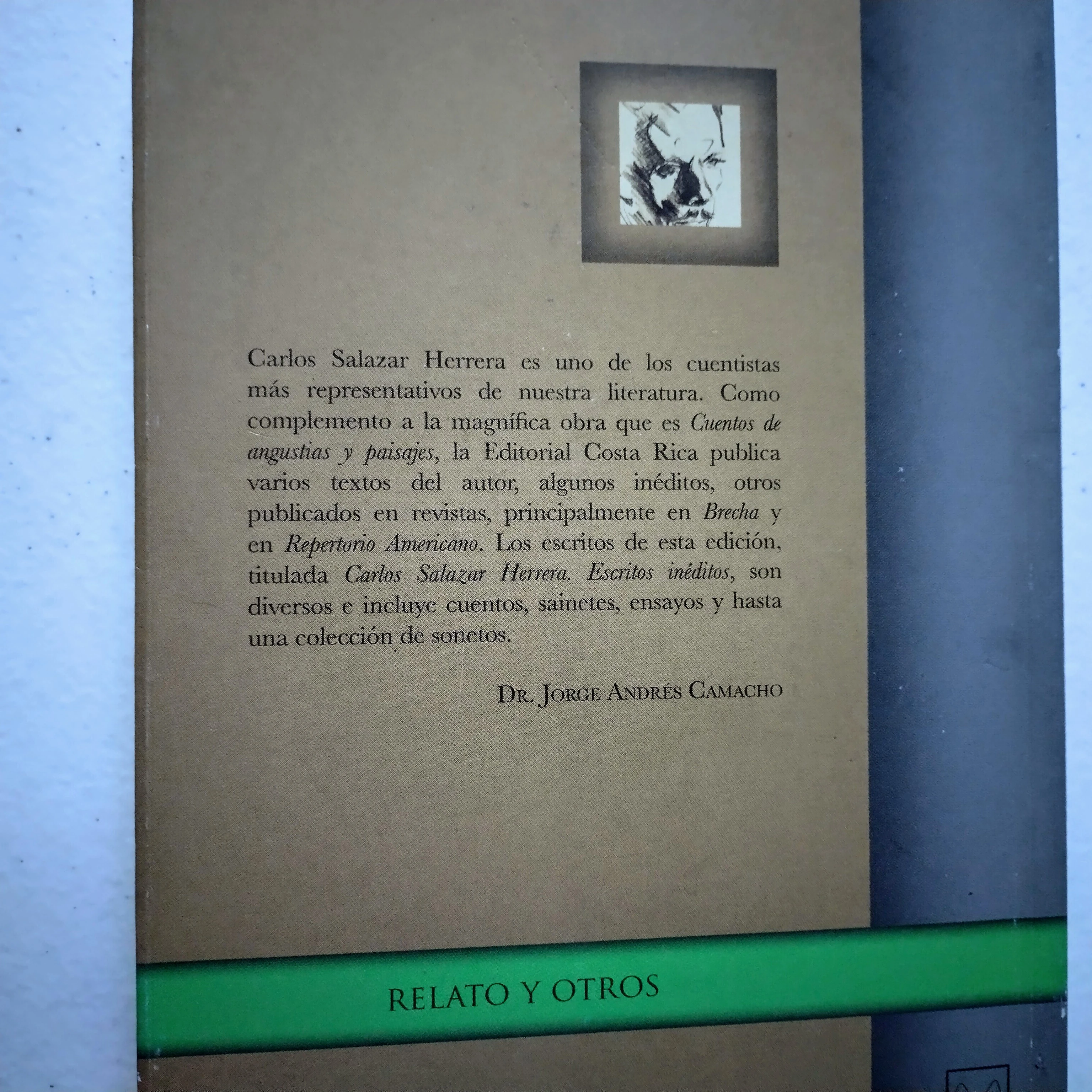 Escritos inéditos, Carlos Salazar Herrera, usado  2