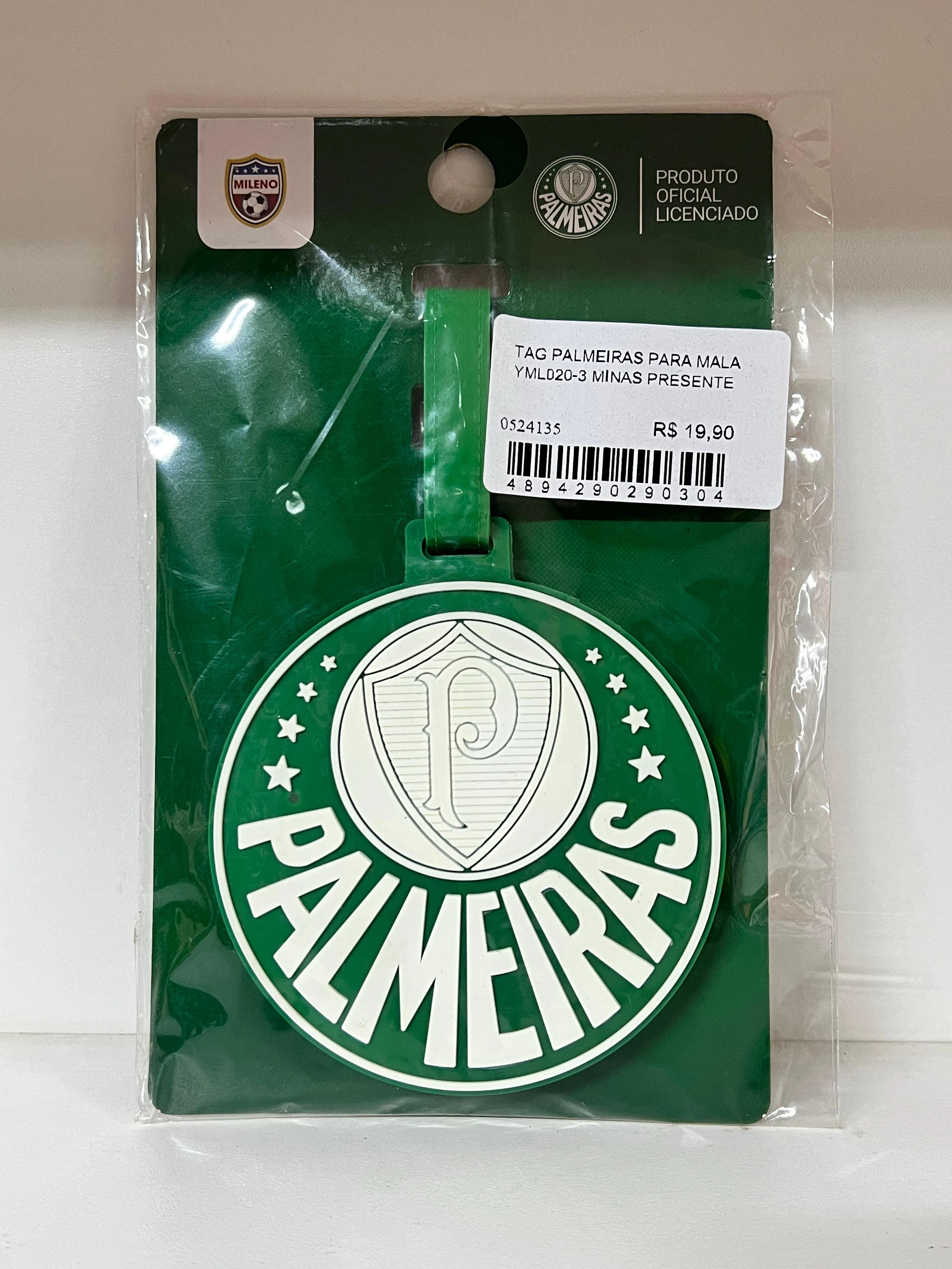 TAG PALMEIRAS PARA MALA  2