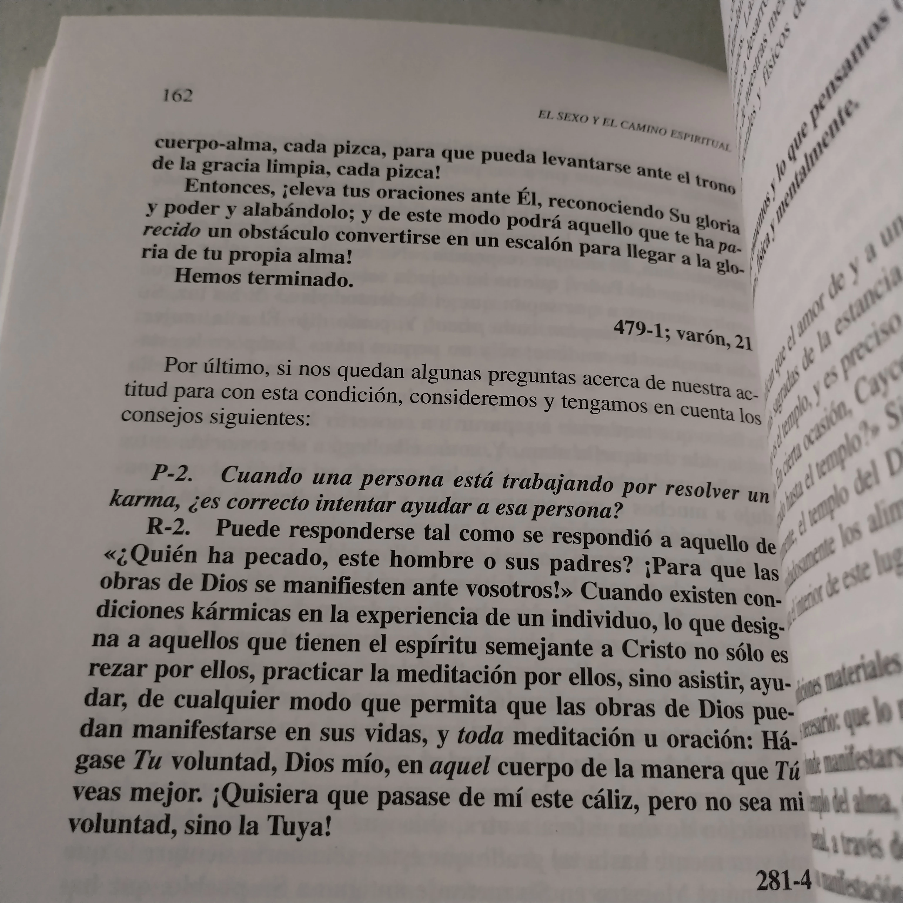 El sexo y el camino espiritual, Edgar Cayce, usado 3