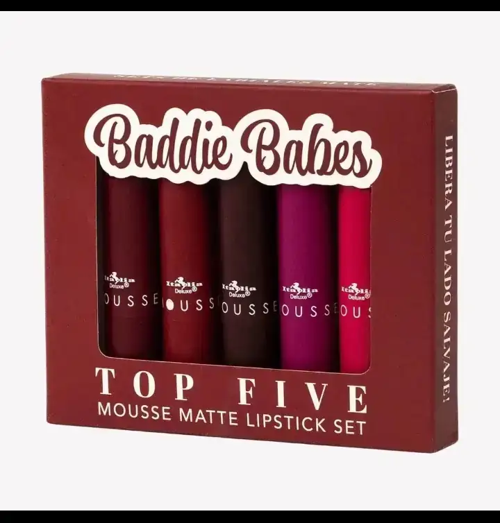 Baddie Babes Mousse Matte Lipstick Set