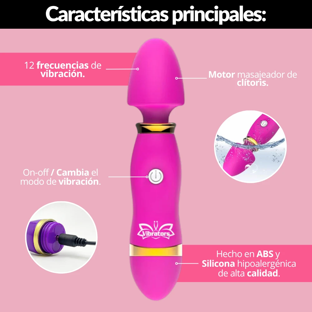 Vibrador masajeador clitoris  2