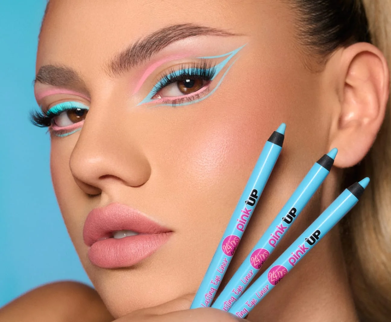 Eye liner pink up 3