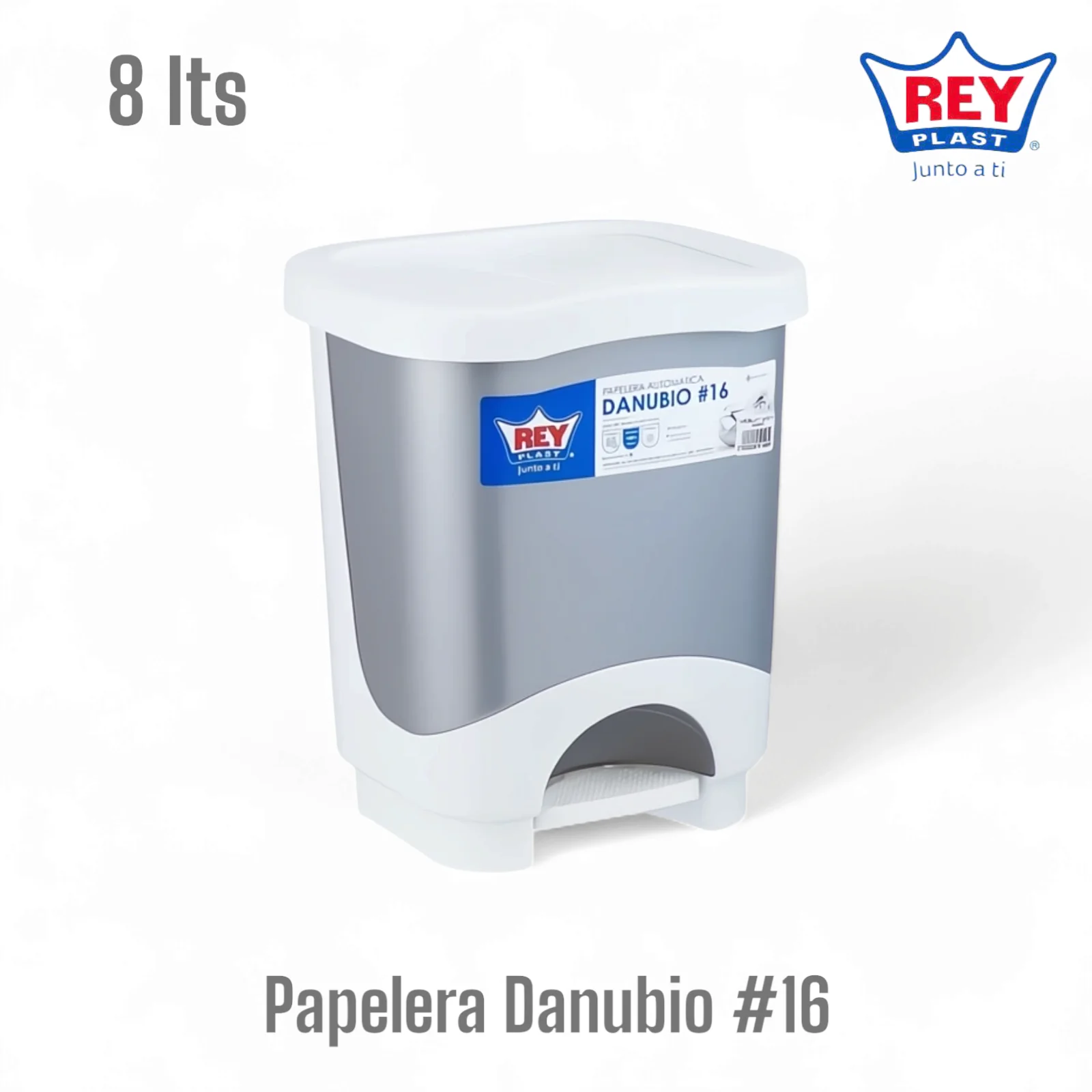 Papelero c/pedal #16 Danibio