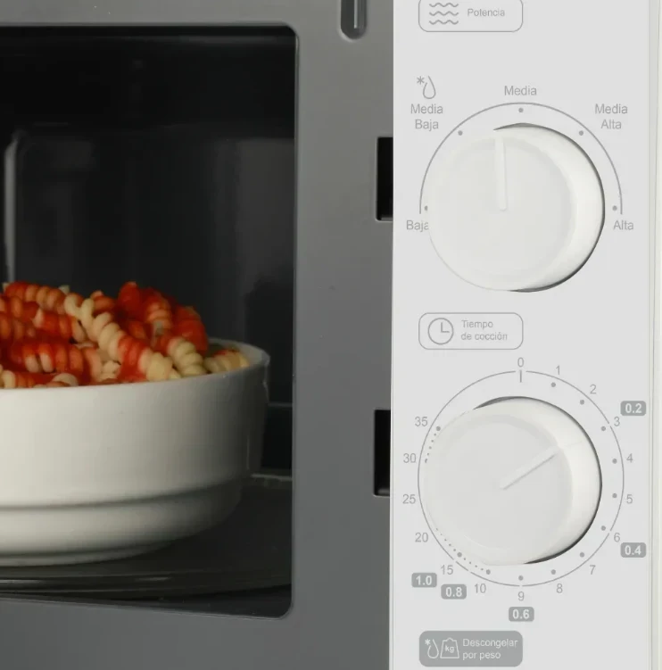 MICROONDAS SMARTLIFE 20LTS MECANICO BLANCO 2