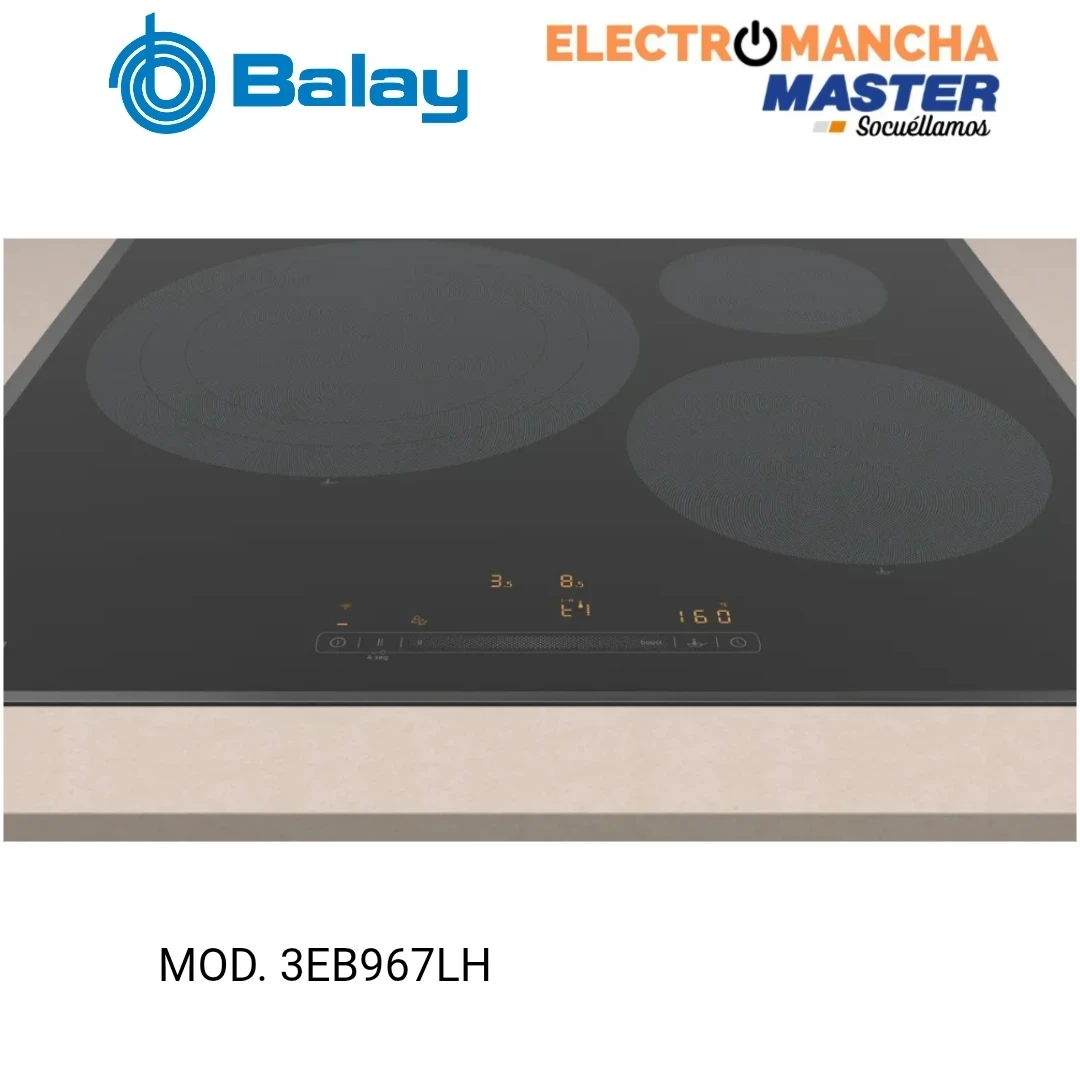 ENCIMERA INDUCCION BALAY 3EB967LH ZONA 32 CM. 3