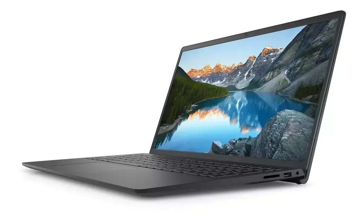 Notebook Dell Inspiron 3515 negra 15.5", AMD Ryzen 5 3450U 8GB de RAM 256GB SSD 3