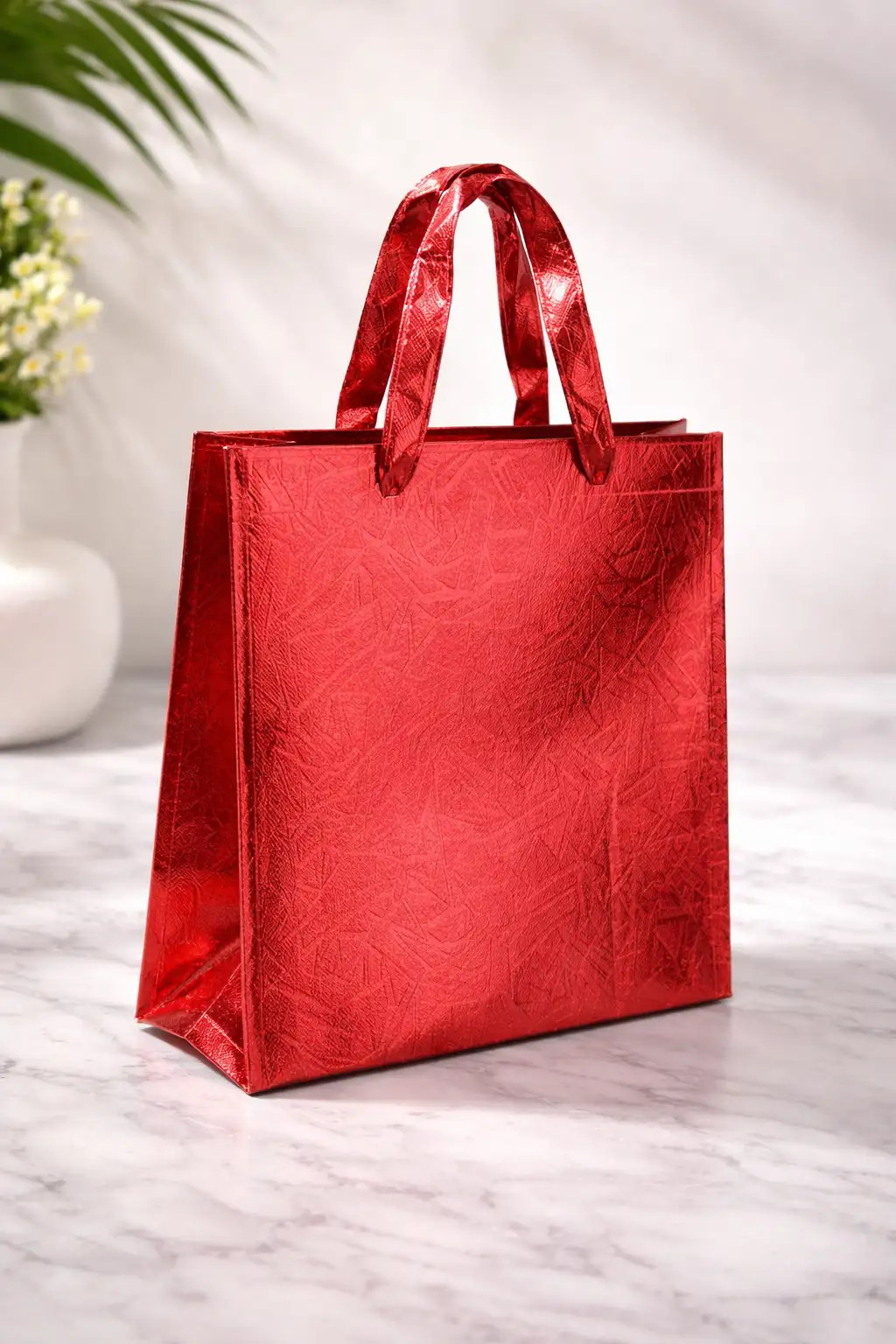 Bolsa de regalo plástica forrada por dentro 