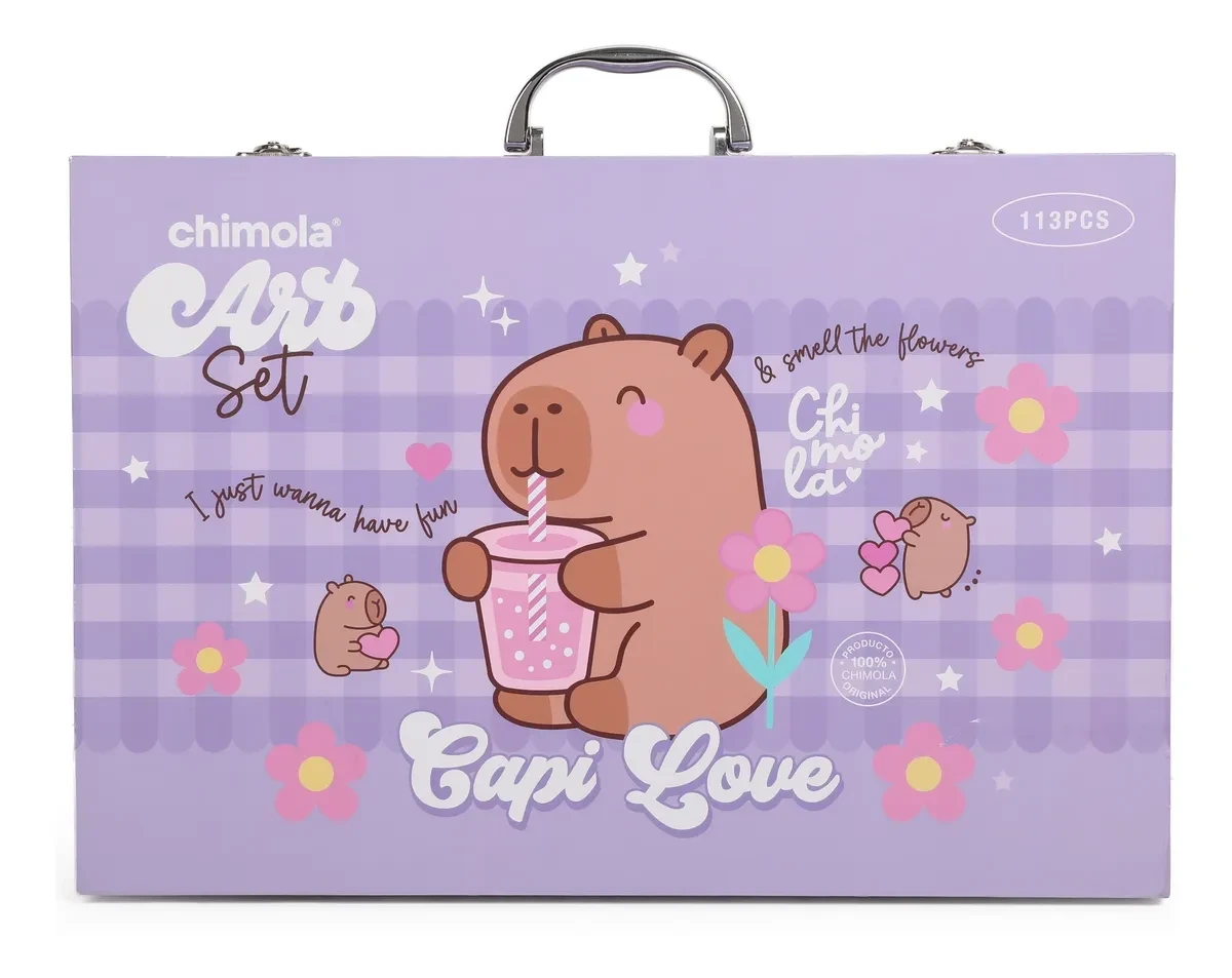 SET DE ARTE CHIMOLA CAPIBARA BT261