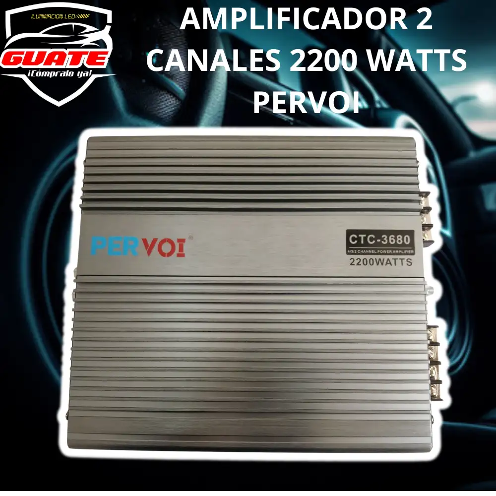 AMPLIFICADOR 2,200W 