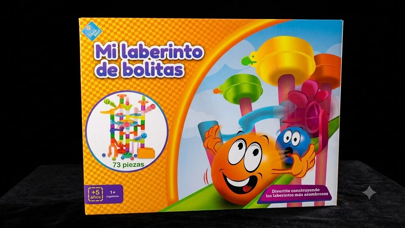 MI LABERINTO CON BOLITAS