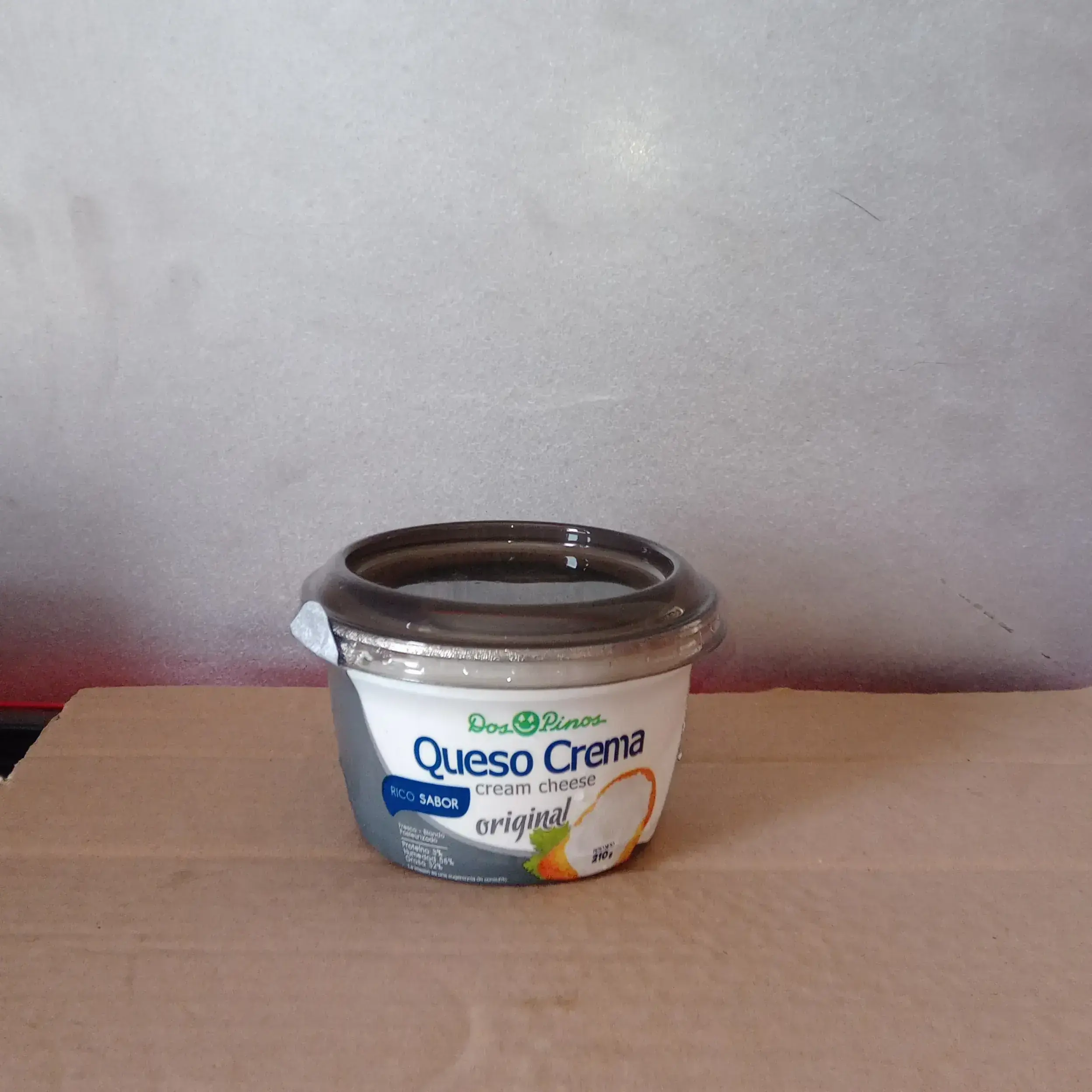 Queso crema dos pinos 210 g 