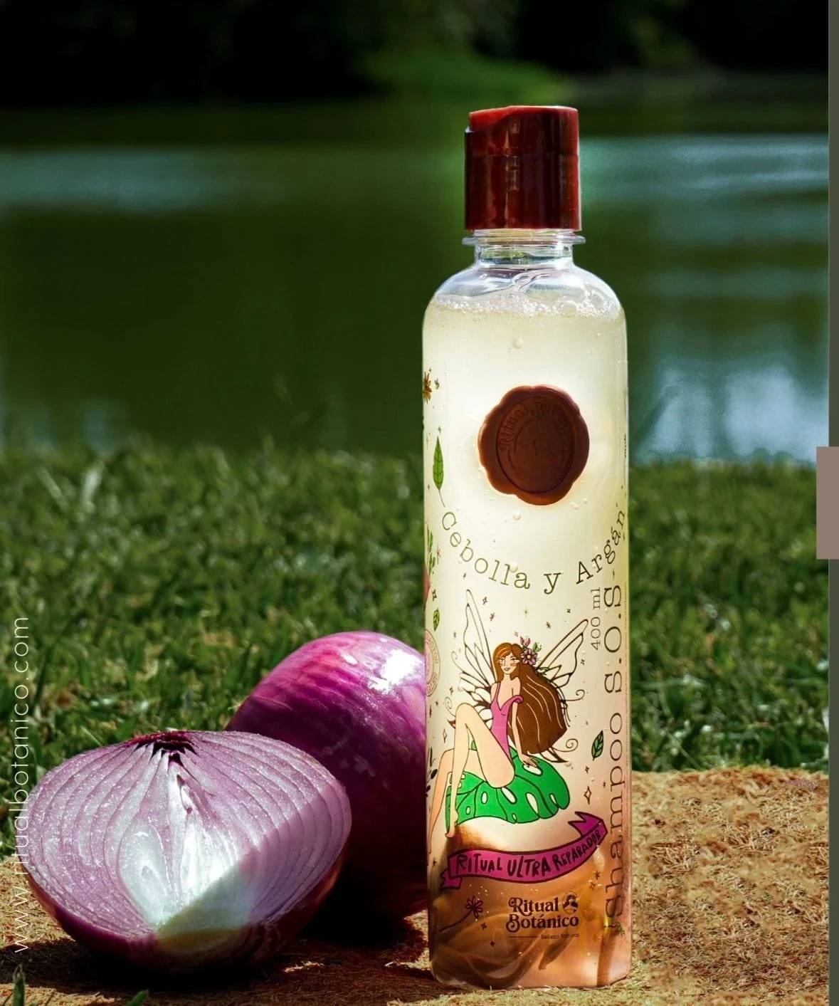 ritual botanico shampoo sos con cebolla y argan 400 ml