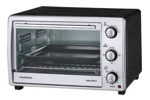 Horno Electrico Aurora Kankay 40L M40.3 Doble grill 3 niveles de coccion