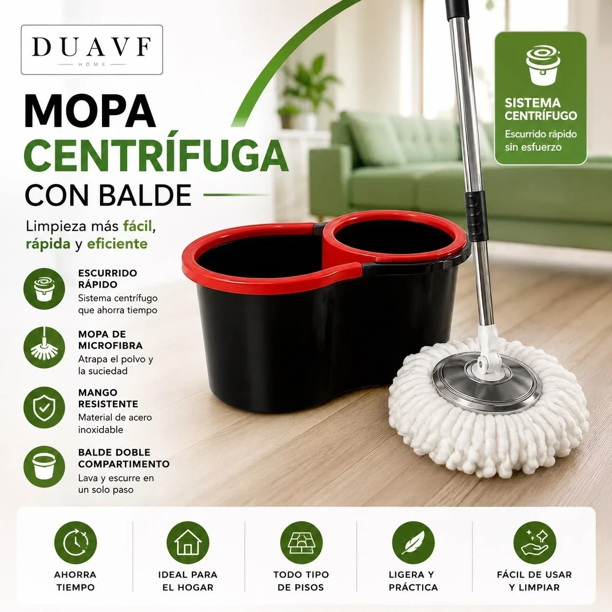 MOPA CENTRIFUGA DUAVF / AZANA