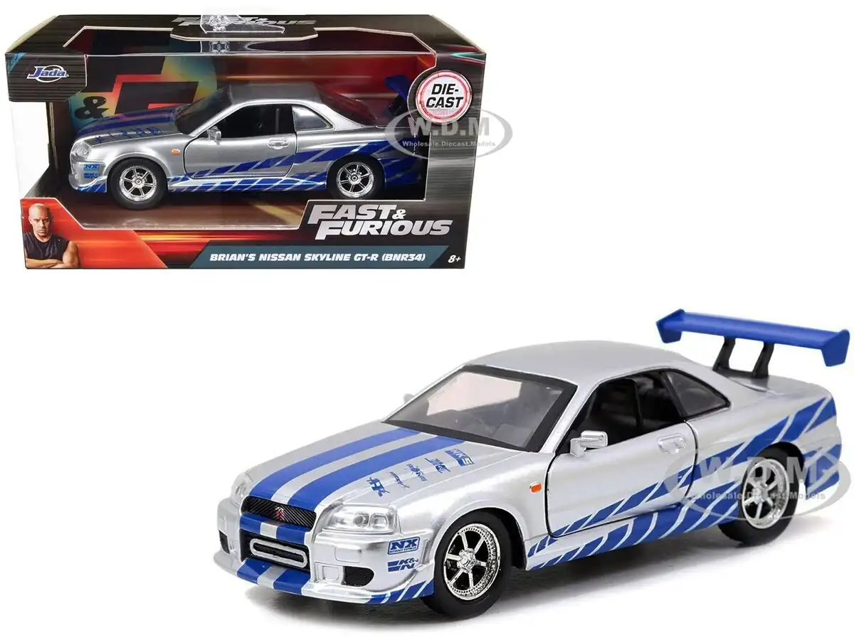 BRIAN'S NISSAN SKYLINE GT-R (GRIS)