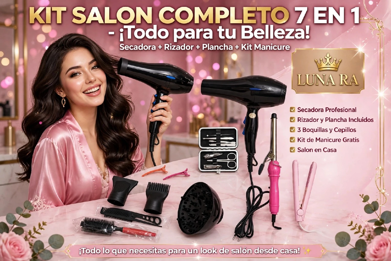 KIT FE BELLEZA 12 PCS 