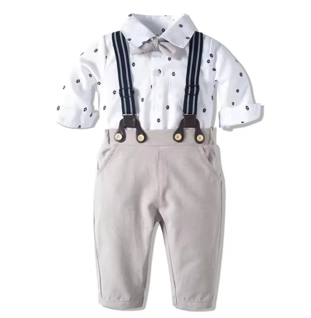 TRAJE ELEGANTE LARGO  BL