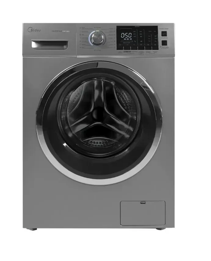 Lavasecarropas midea wd-lc312sar1 12kg inverter silver 
