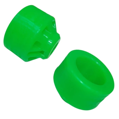 Slider tipo Monster verde 4,5 cm (par) GAL DT 125 - XTZ 150 - XTZ 125 - XTZ 250 - DR 150 - XR 150 - MRX 150 - TTR 150