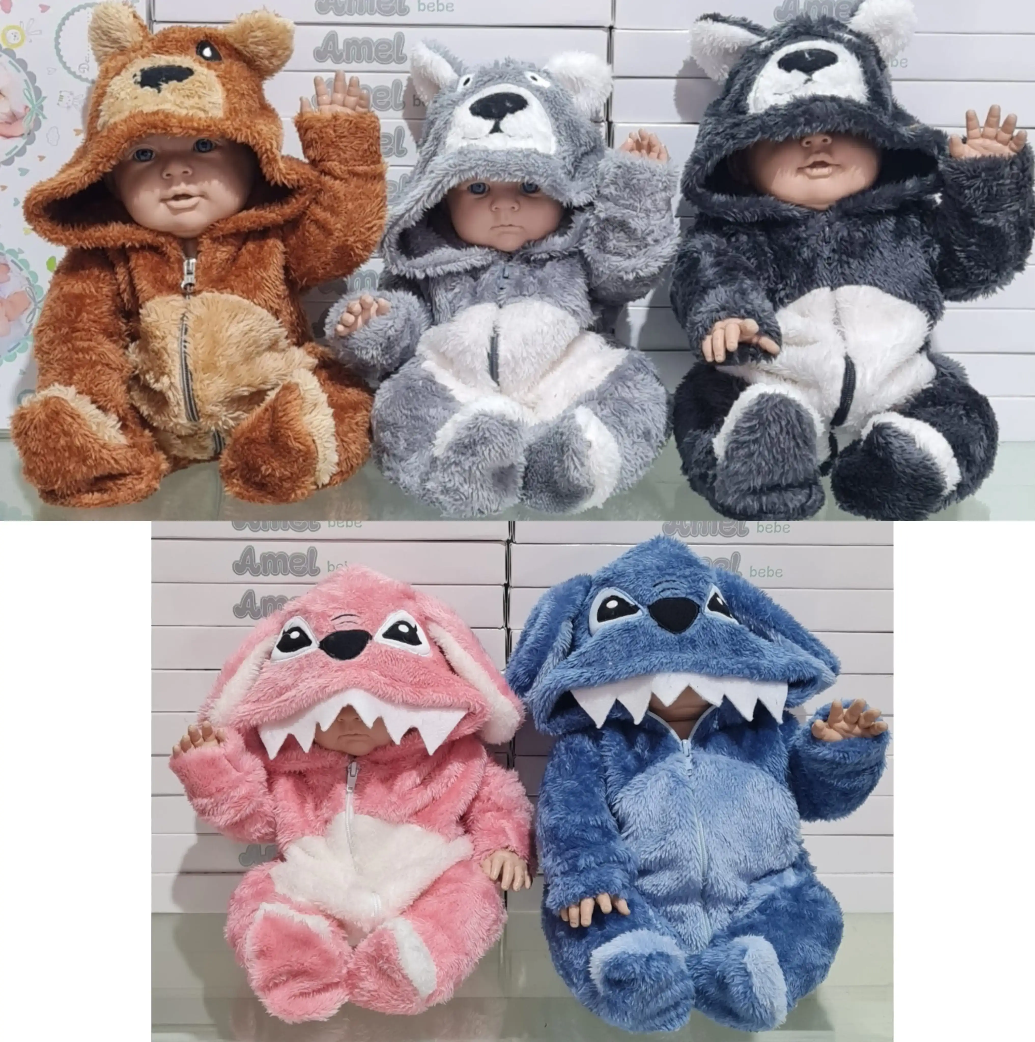 Enteritos de peluche
