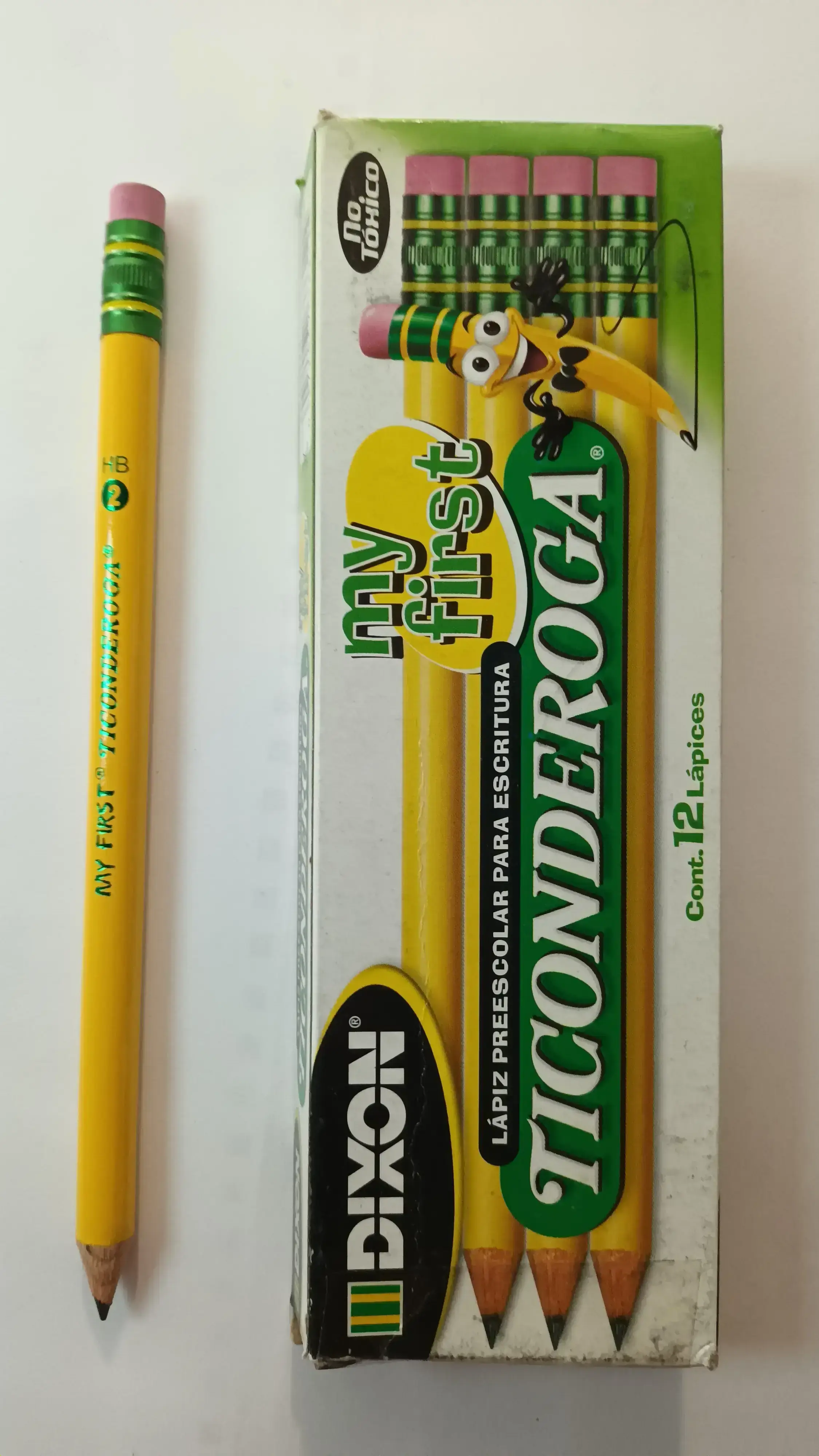 LÁPIZ ENTRENANDOR TICONDEROGA 2