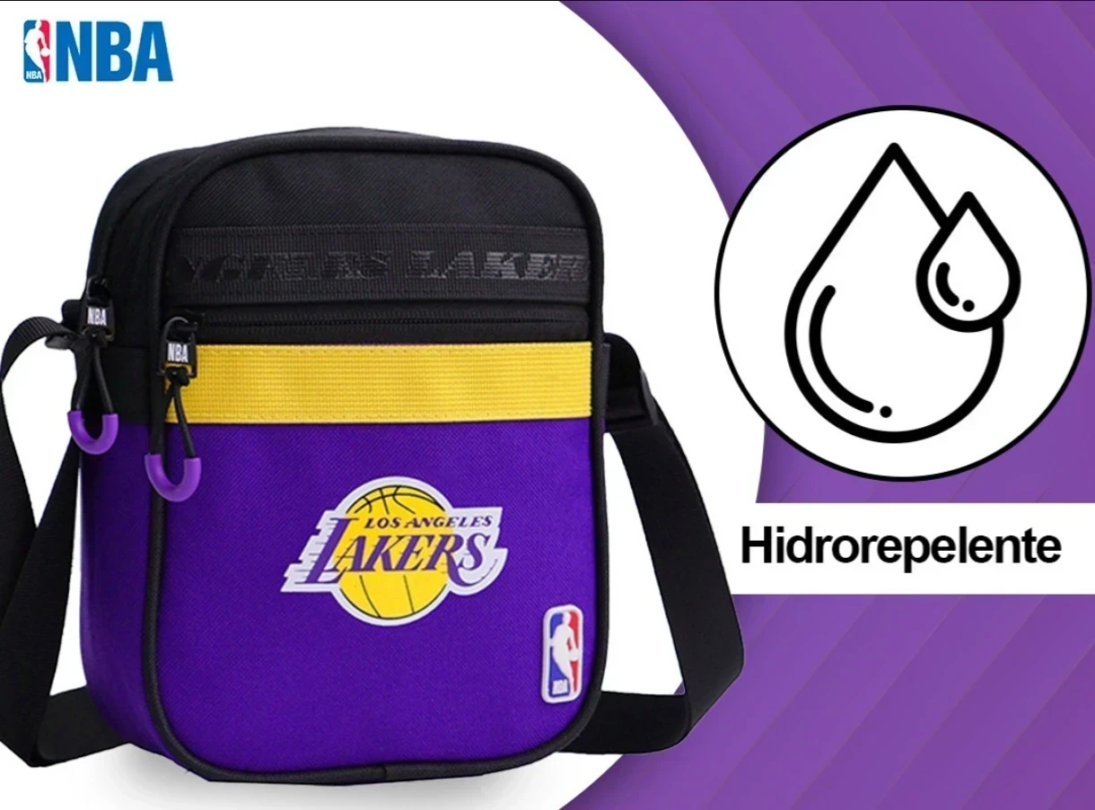 Morral NBA LAKERS violeta amarillo negro 3