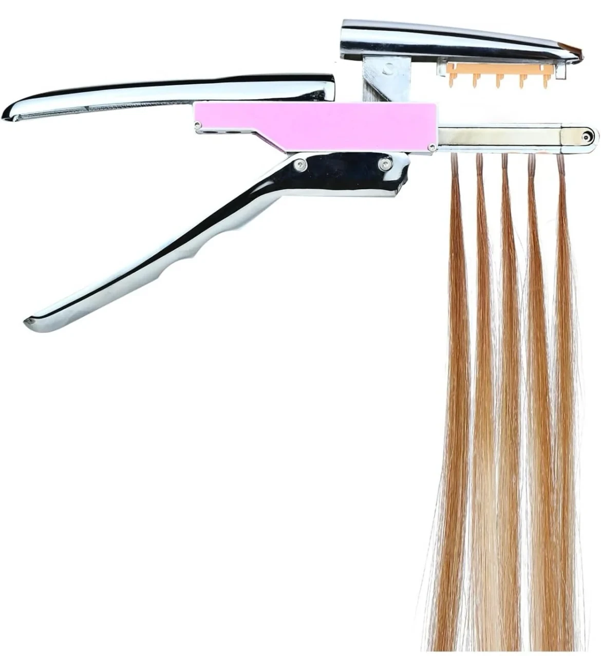 Máquina de extensiones de cabello de 2ª generación 6D, kits de herramientas de extensiones de cabello sin rastro 3