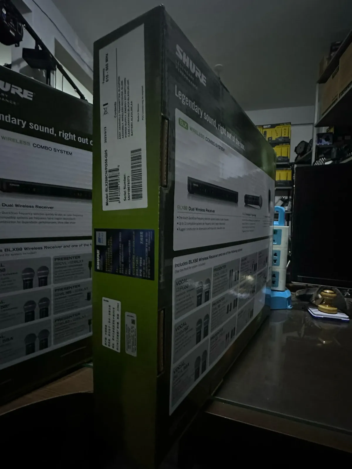 Shure - Sistema combinado inalámbrico BLX con PG58 y PGA31 - con caja  8