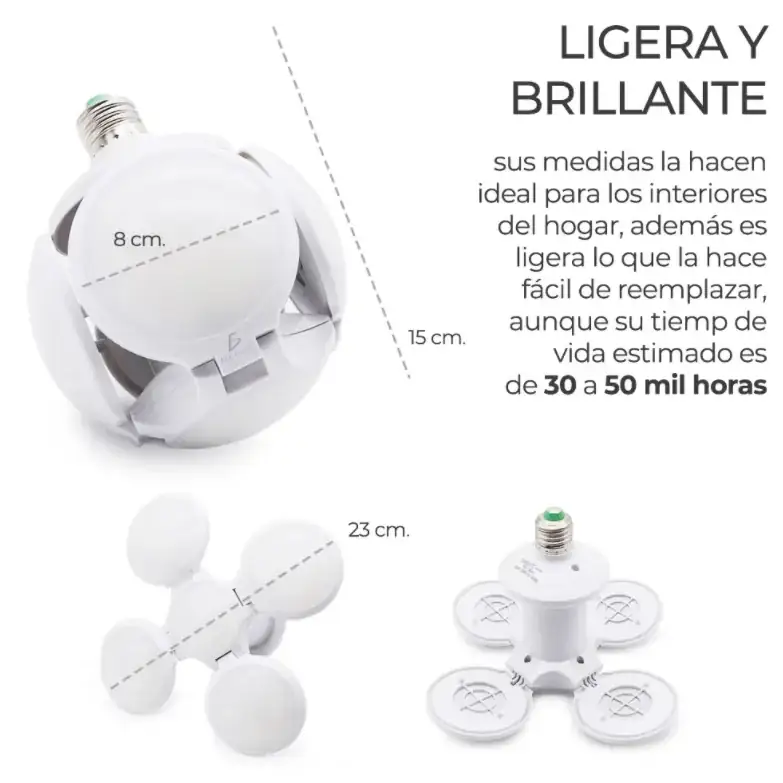 Foco Plegable De Luz LED De 40W 2