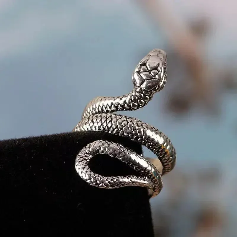 ANILLO SERPIENTE RETRO MANBA  2
